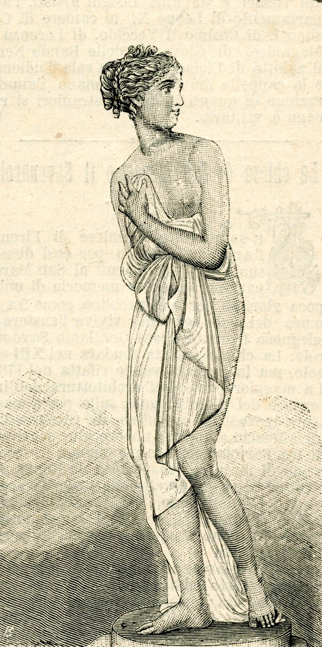 Venus Italica, autorstwa Antonio Canova (1757-1822), Galleria Palatina, Florencja, Toskania, Włochy autorstwa Antonio Canova