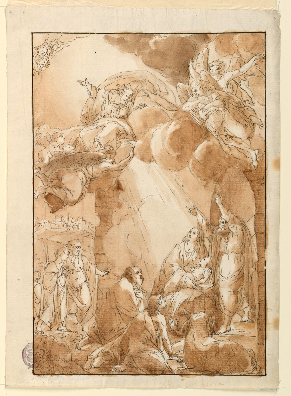 Narodziny Chrystusa autorstwa Antonio Cavallucci