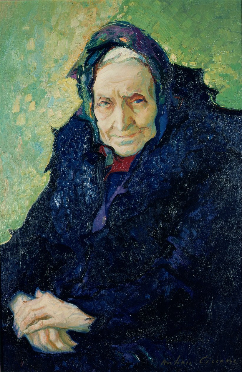 Elettra w fioletowym błękicie, 1966-67 autorstwa Antonio Ciccone