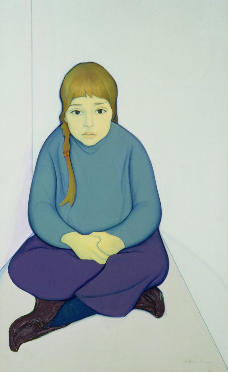 Tiana, 1969 (akryl i płótno na płycie) autorstwa Antonio Ciccone