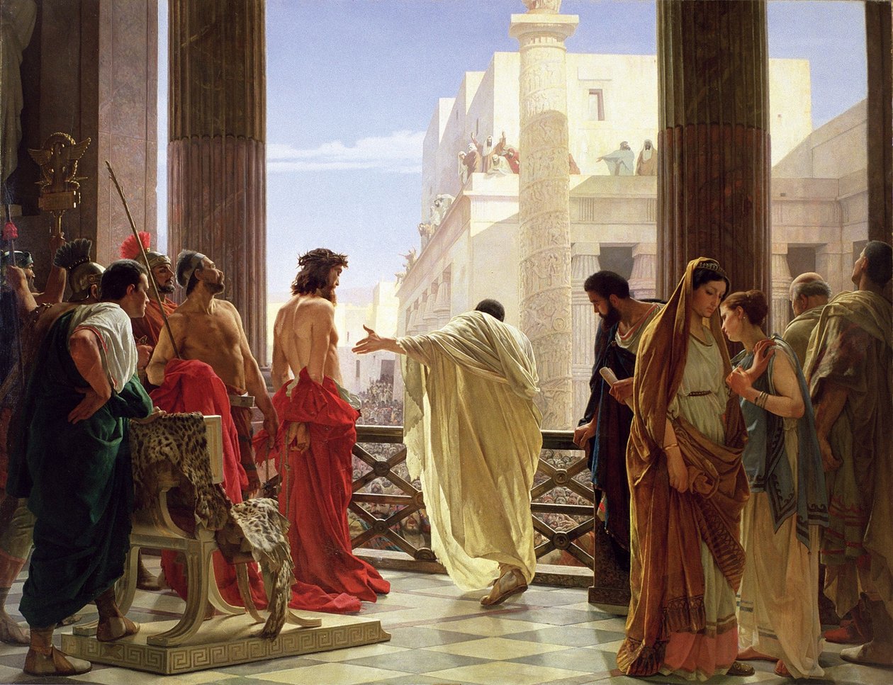 Ecce Homo (Oto człowiek!) autorstwa Antonio Ciseri