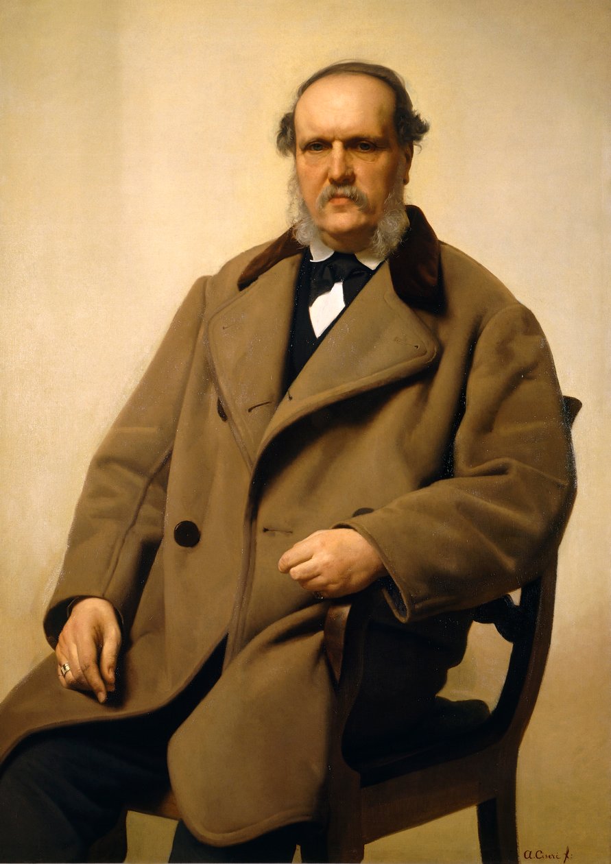 Portret Antonio Tommasiego – Antonio Ciseri (1821-1891), olej na płótnie autorstwa Antonio Ciseri