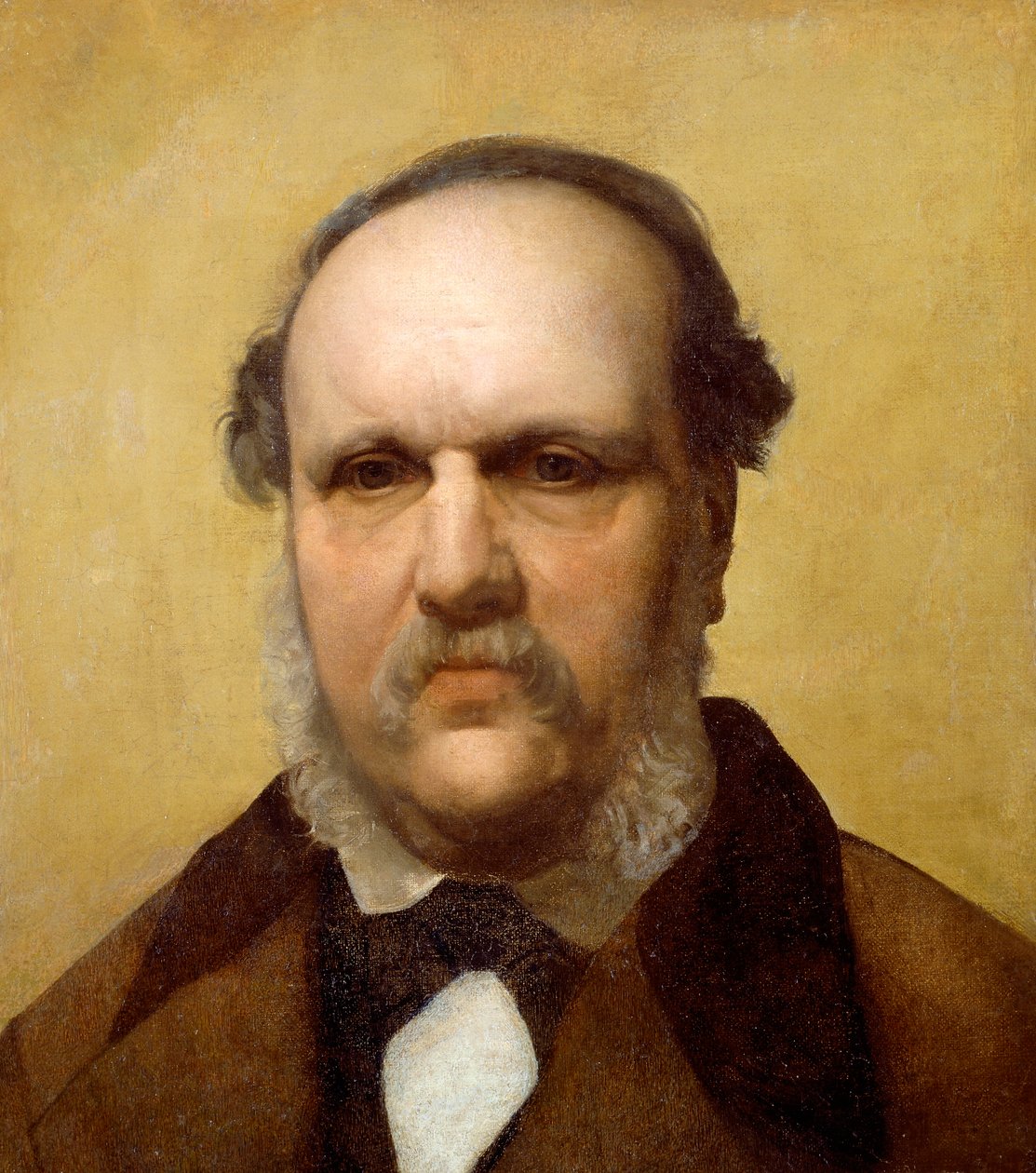 Portret Antonio Tommasiego, półpopiersie Antonio Ciseri (1821-1891), olej na płótnie przeniesiony później na drewno, 44x40 cm, ok. 1872 autorstwa Antonio Ciseri