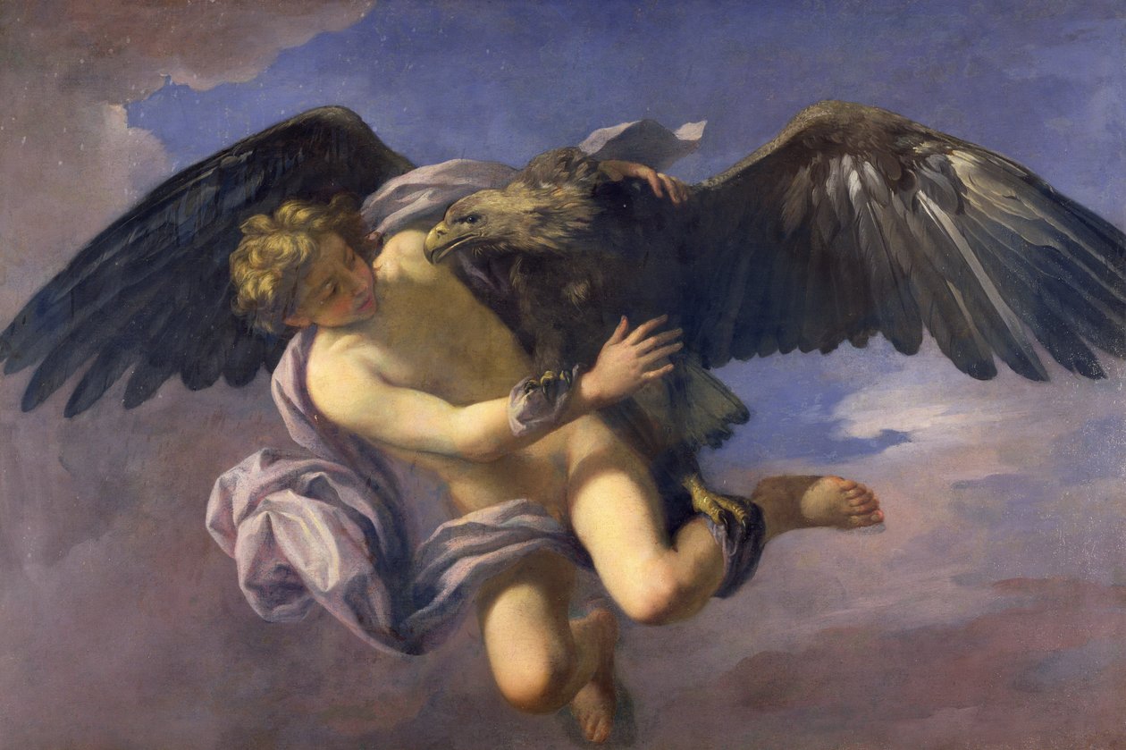 Porwanie Ganimedesa, 1700 autorstwa Antonio Domenico Gabbiani
