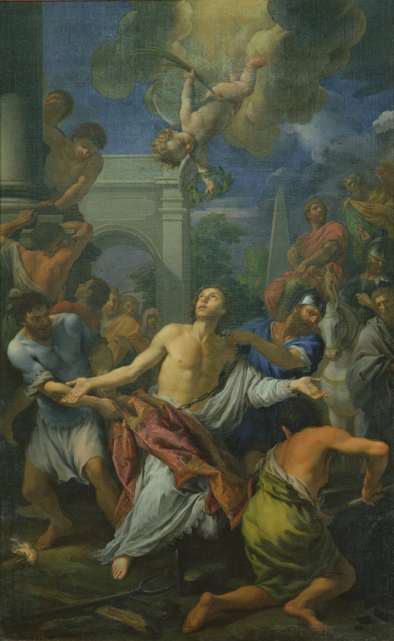 Męczeństwo św. Wawrzyńca autorstwa Antonio Domenico Gabbiani