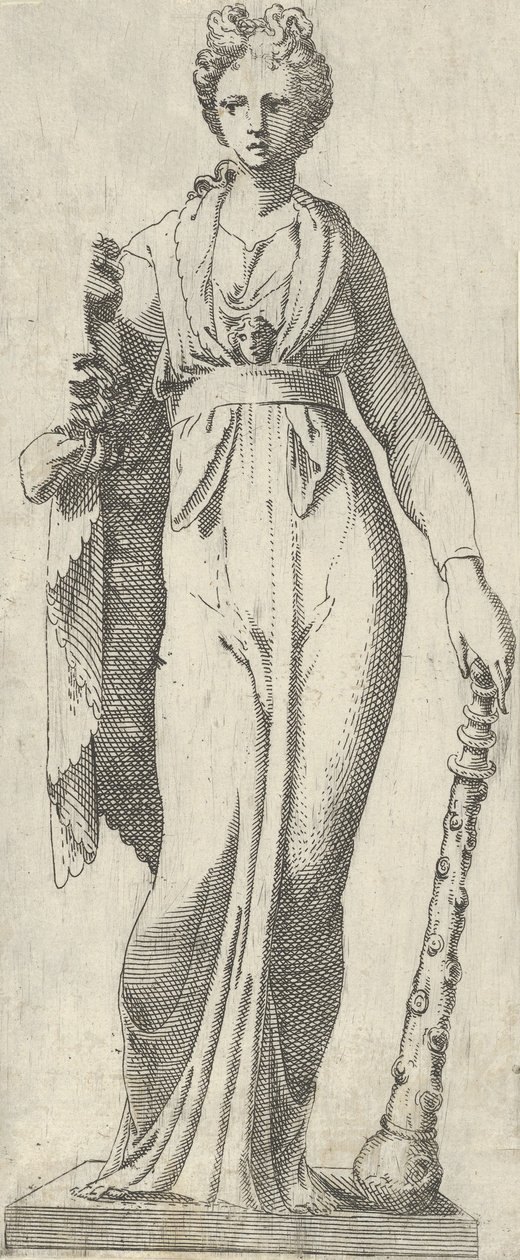 Melpomene, z sarkofagu Mattei, Rzym, 1540-45. autorstwa Antonio Fantuzzi
