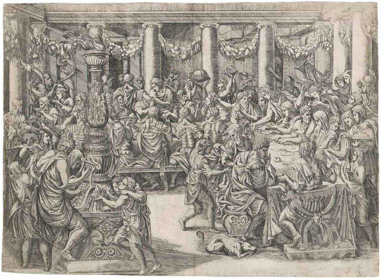 Bankiet Scypiona autorstwa Antonio Fantuzzi