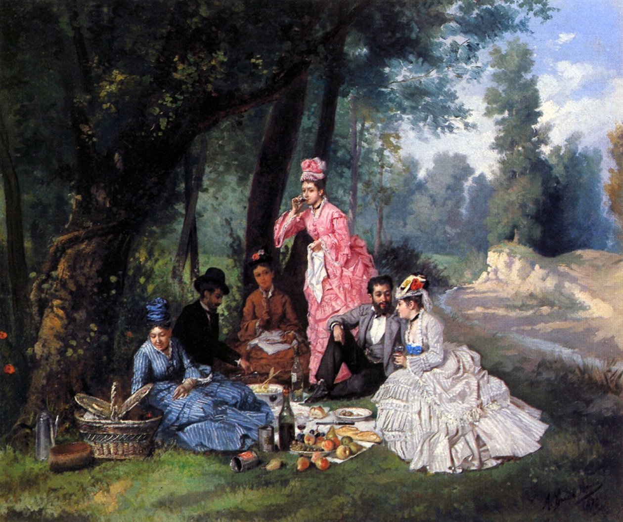 Letni obiad autorstwa Antonio Garcia Mencia