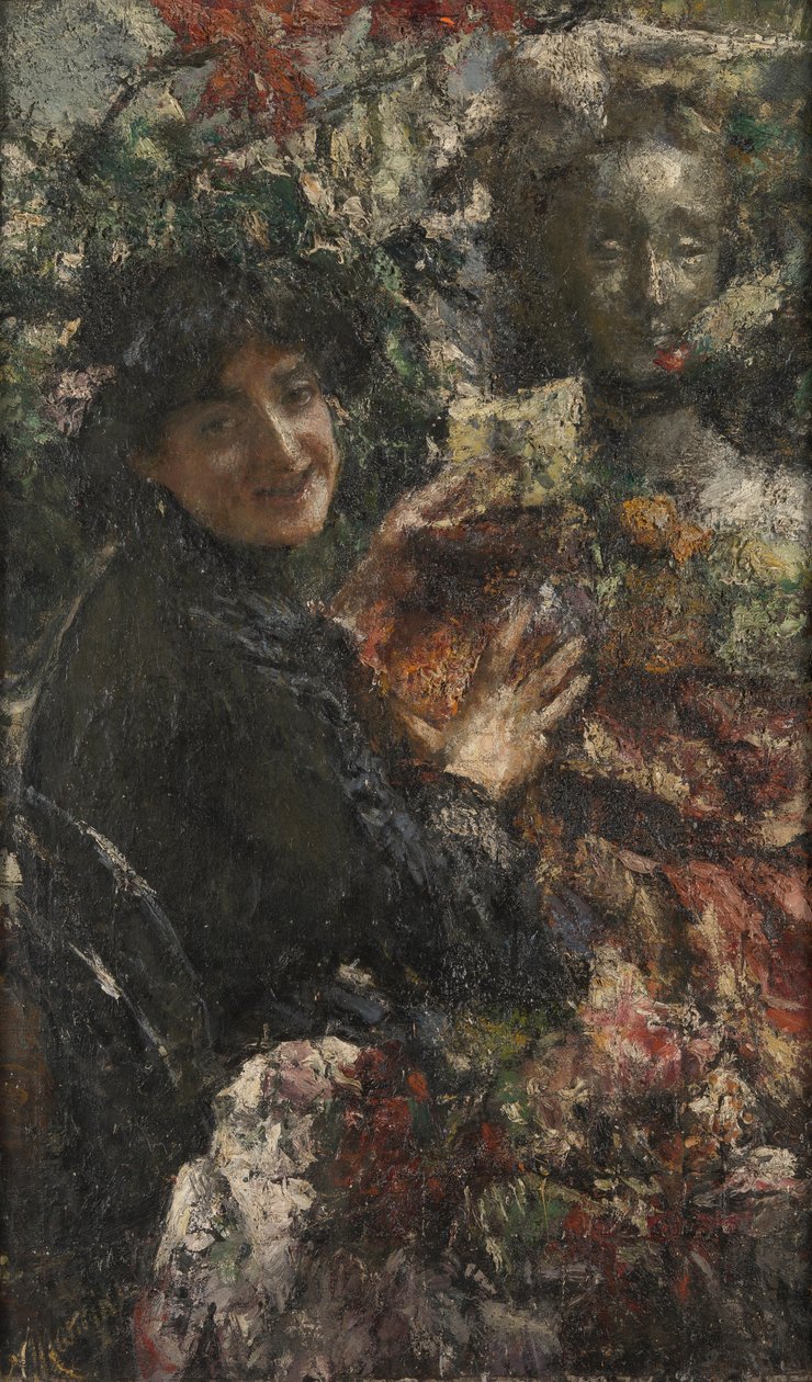 Aurelia, ok. 1906 autorstwa Antonio Mancini