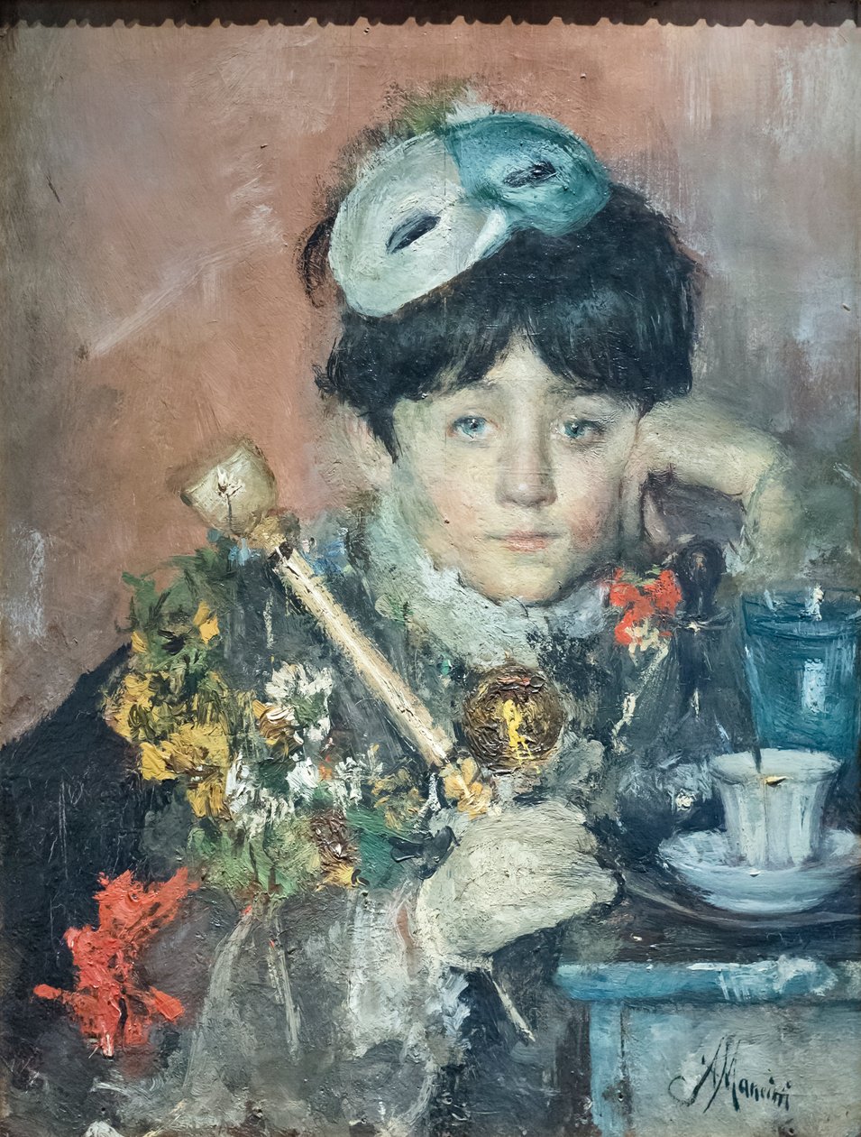 Maska autorstwa Antonio Mancini