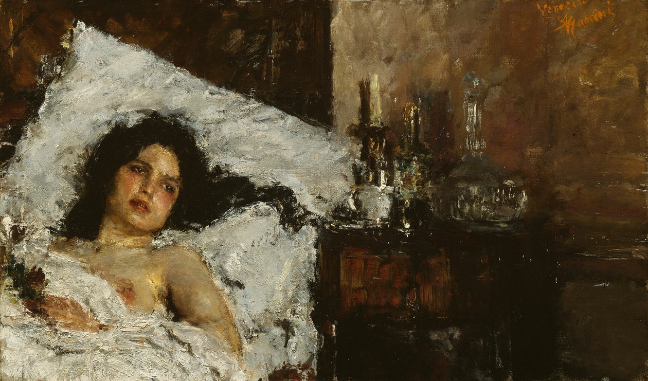 Spoczynkowy autorstwa Antonio Mancini