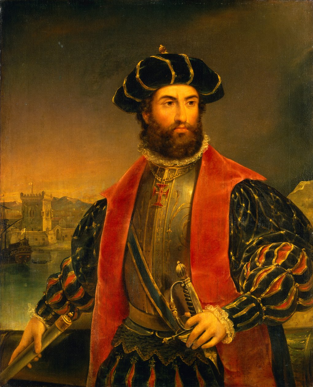 Vasco da Gama (ok. 1460-1524) autorstwa Antonio Manuel da Fonseca