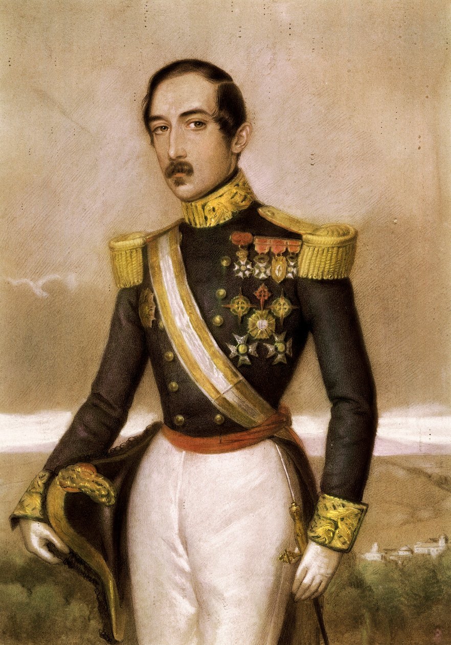 Portret wojskowego Manuela Gutierreza de la Concha e Irigoyen (1806-1874) autorstwa Antonio María Esquivel y Suárez de Urbina