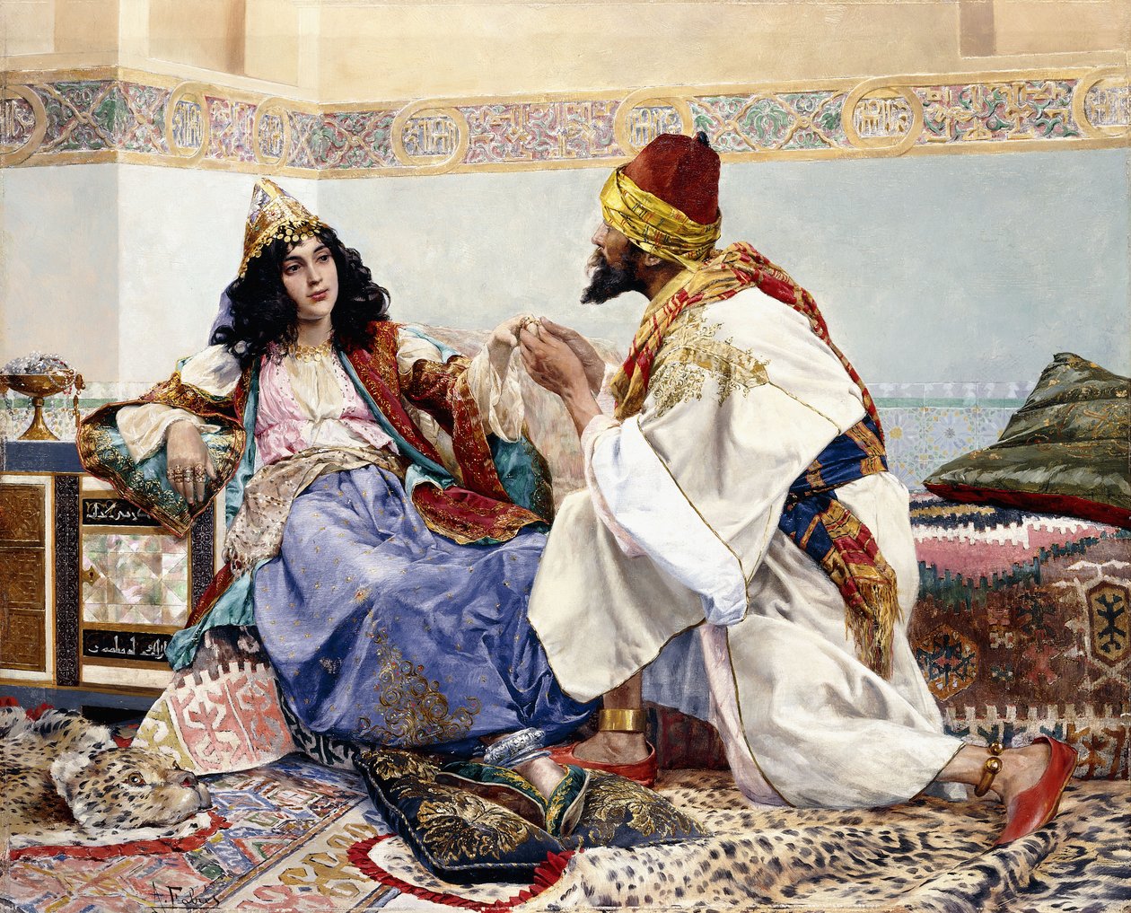Prezent dla ulubieńca autorstwa Antonio Maria Fabres y Costa