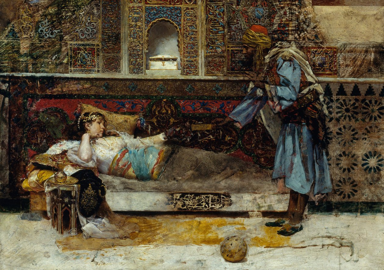 Dar sułtanów, 1885-1886 autorstwa Antonio Maria Fabres y Costa