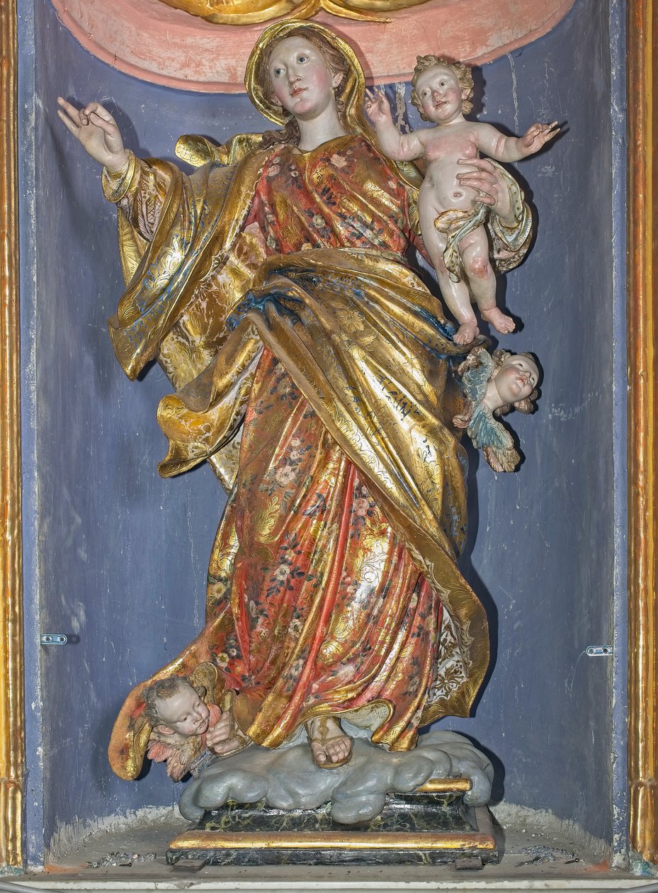 Madonna Różańcowa autorstwa Antonio Maria Maragliano