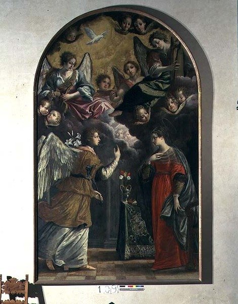 zwiastowanie autorstwa Antonio Maria Viani
