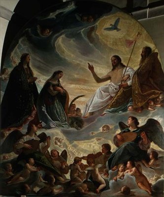 Gloryfikacja św. Urszuli i św. Małgorzaty autorstwa Antonio Maria Viani