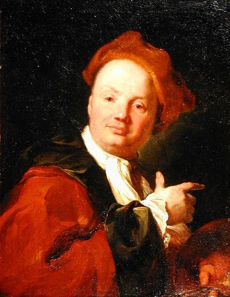 Autoportret (olej na płótnie) autorstwa Antonio Marini
