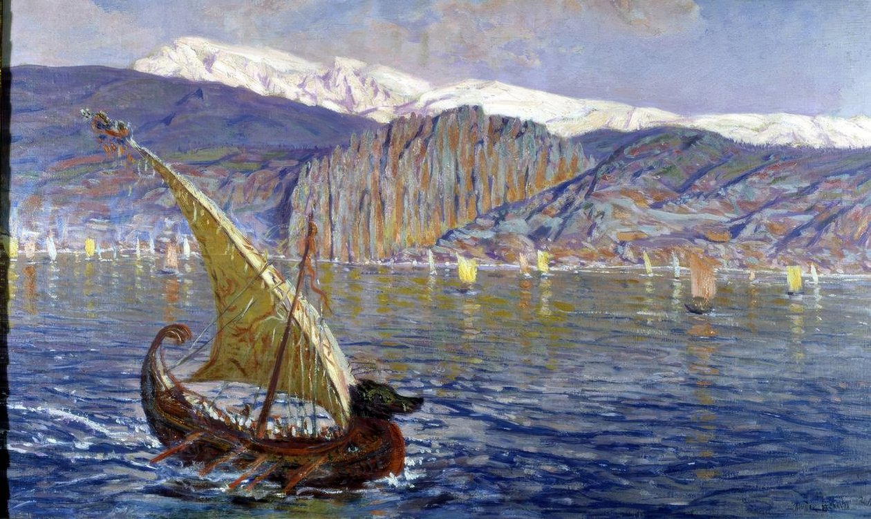 „Liban z morza” autorstwa Antonio Munoz Degrain