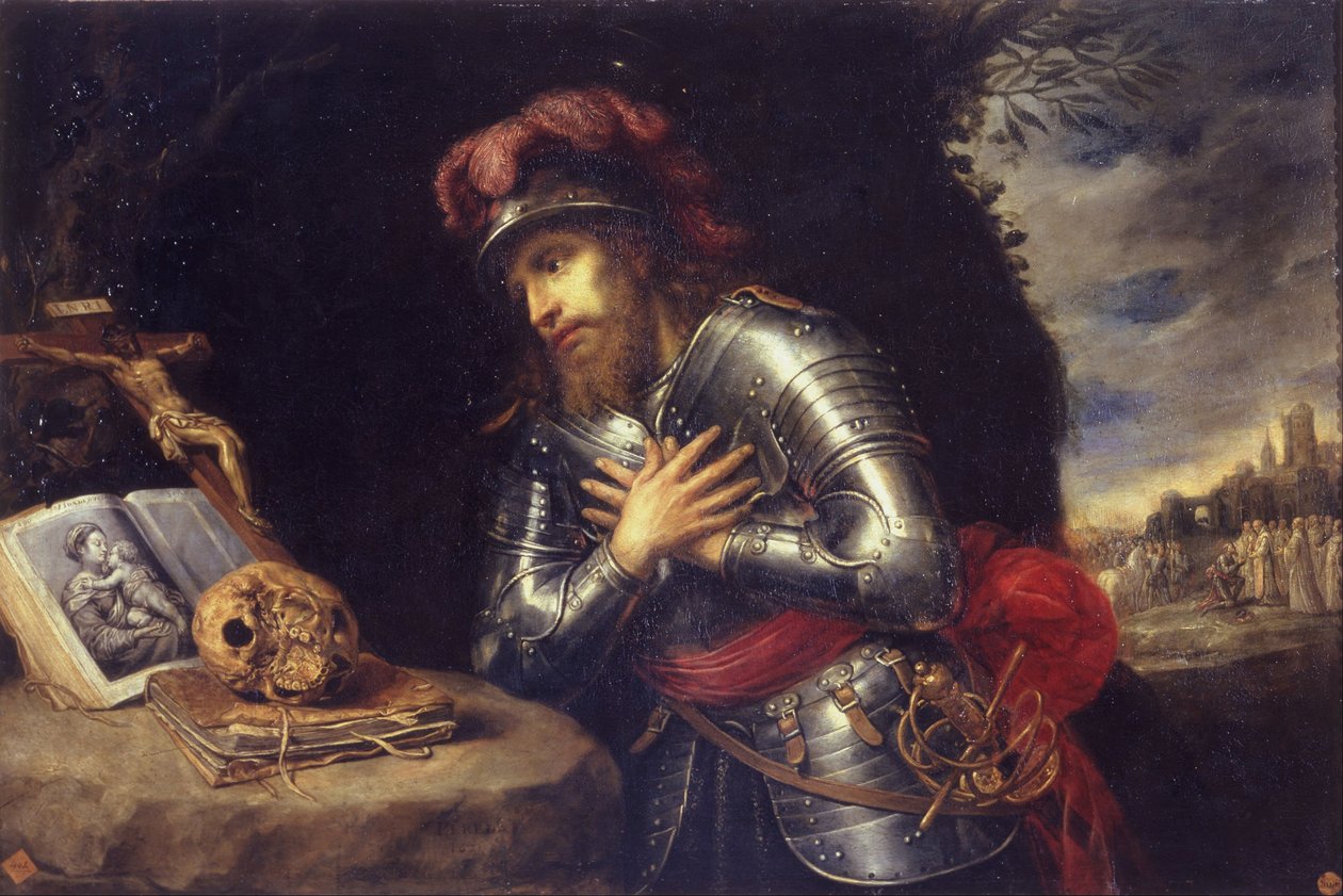 Święty Wilhelm z Gellone autorstwa Antonio Pereda y Salgado de