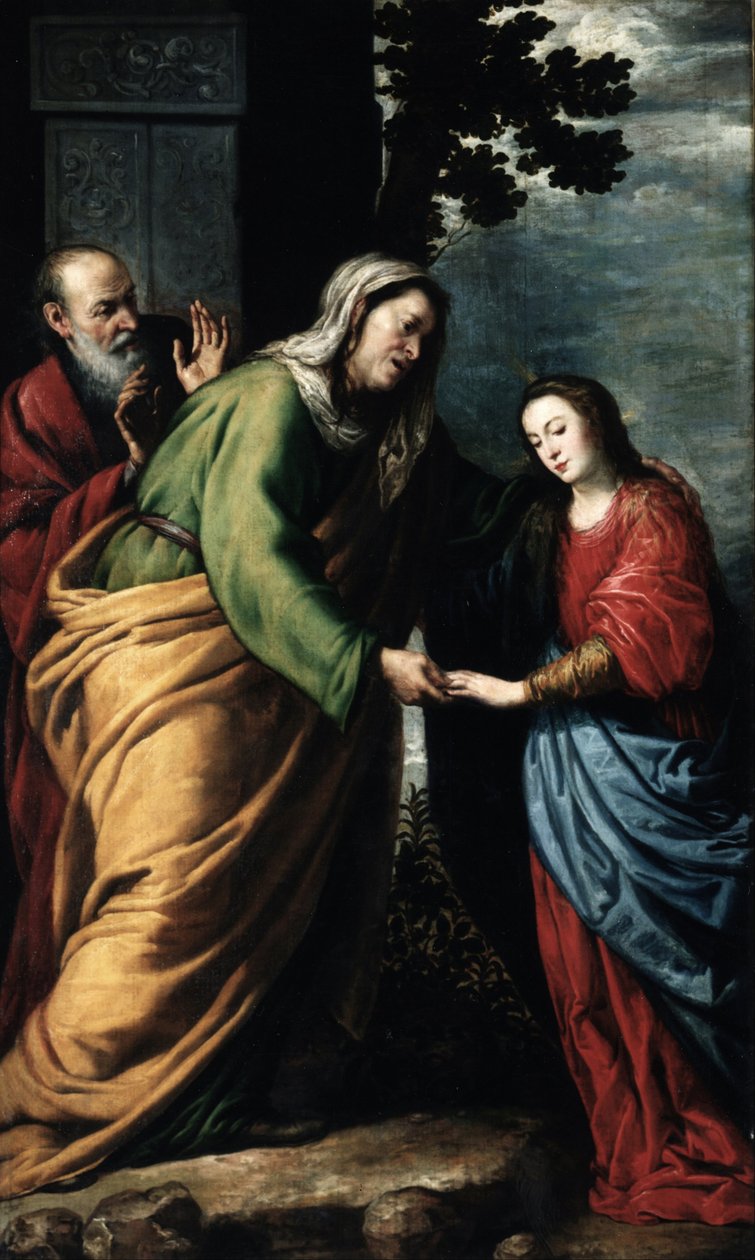 Nawiedzenie Matki Boskiej autorstwa Antonio Pereda y Salgado de