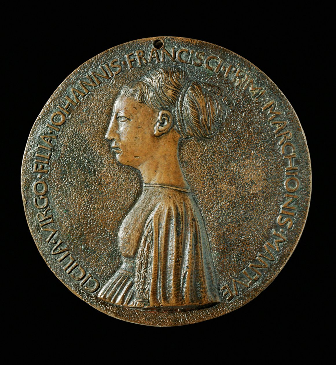 Cecilia Gonzaga ... autorstwa Antonio Pisanello