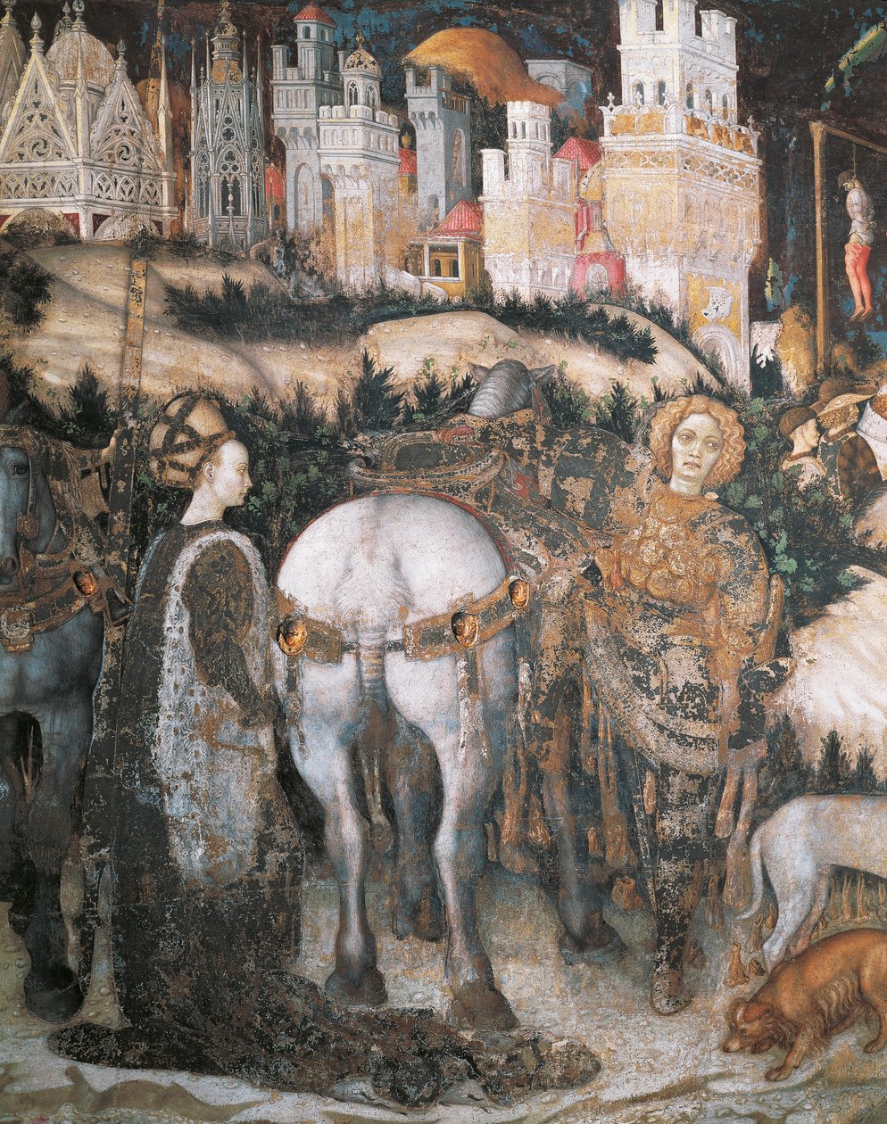 Św. Jerzy i Księżniczka autorstwa Antonio Pisanello