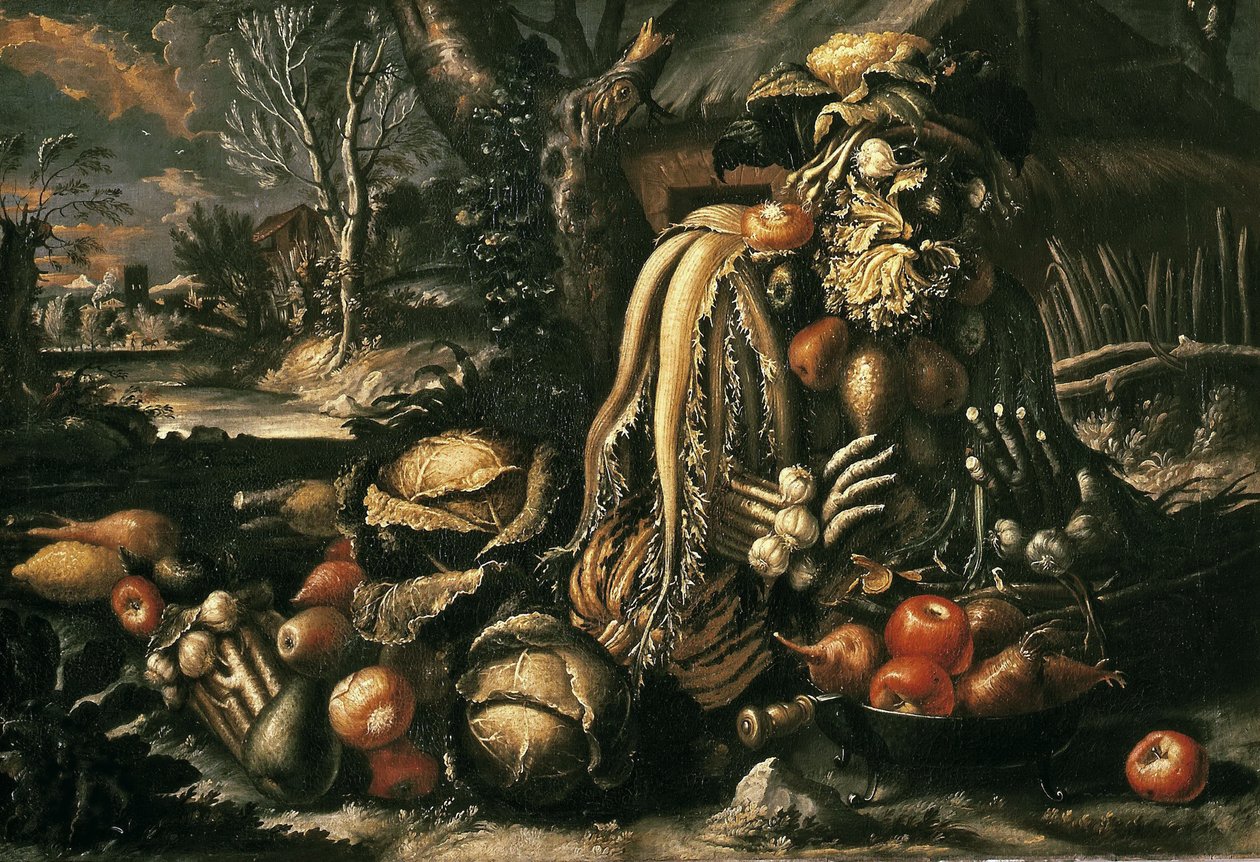 Cztery pory roku: zima, między 1685 a 1695 rokiem. autorstwa Antonio Rasio