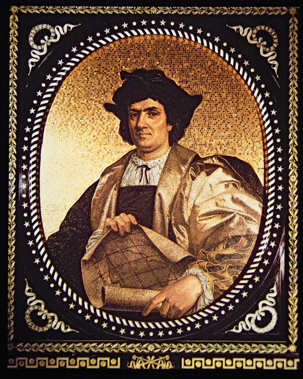 Krzysztof Kolumb (mozaika) autorstwa Antonio Salviati