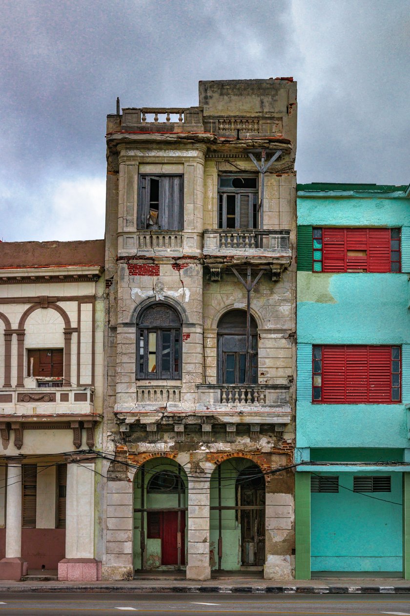 Calle Marina II, Hawana, Kuba, 2017 r. (zdjęcie ilustracyjne) autorstwa Antonio Schubert