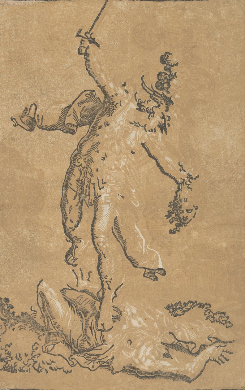 Perseusz, połowa lat siedemdziesiątych XVI wieku. autorstwa Antonio Spano.