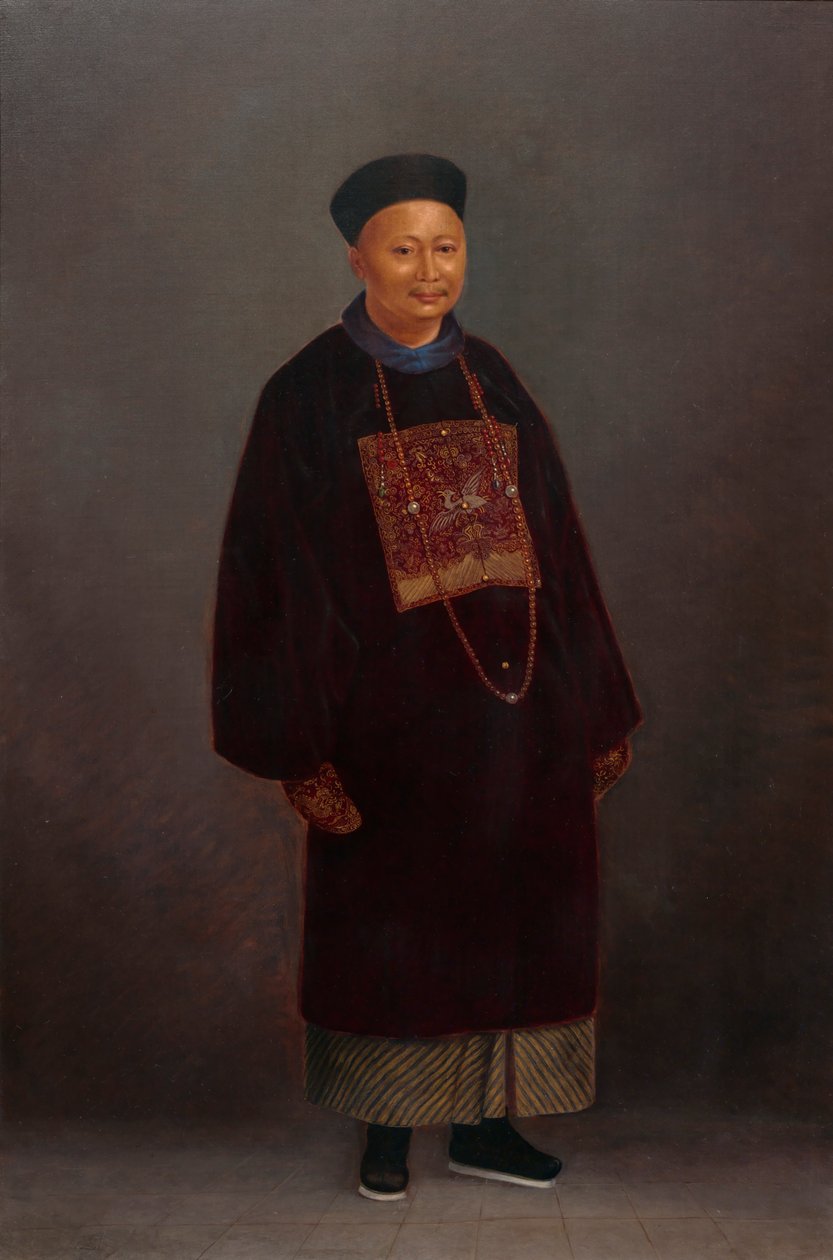 Chiński mandaryński, ca. 1893. autorstwa Antonio Zeno Shindler