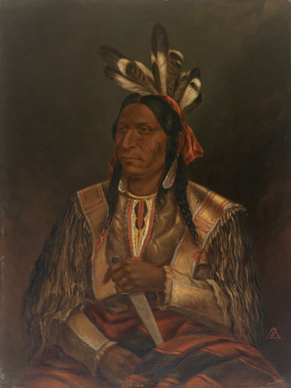 Keokuk Czujny Lis, Junior, ca. 1876-1899. autorstwa Antonio Zeno Shindler