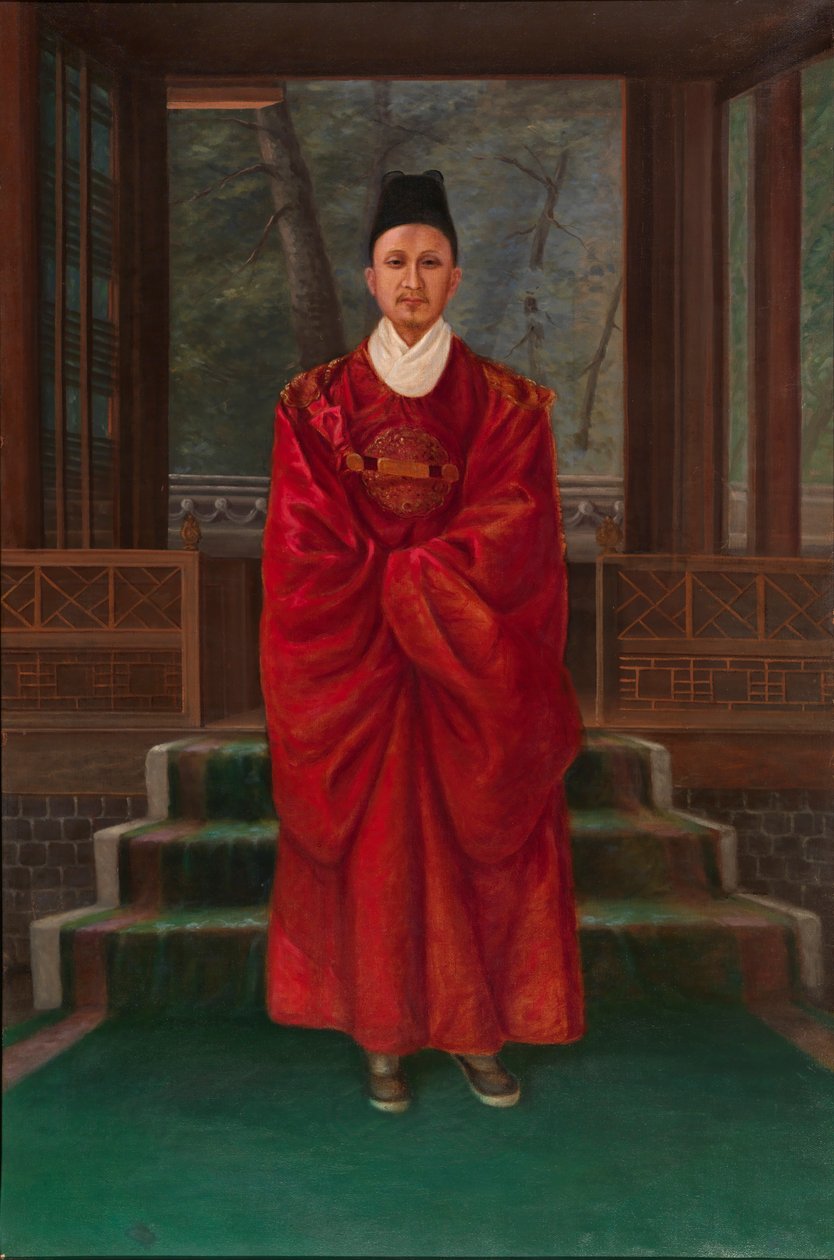 Król Korei, ca. 1893. autorstwa Antonio Zeno Shindler