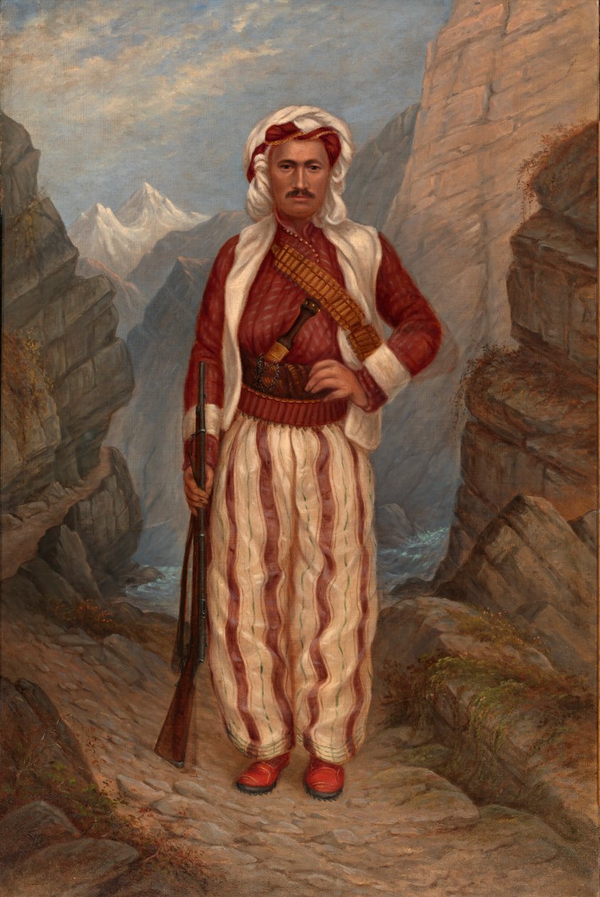 Kurd Man, ca. 1893.    1202916   pl       polish Successfully Translated  Original: Forum Romanum te Rome Veduta di Campo Vaccino (title on object) Gezichten op Rome (series title) Vedute di Roma disegnate ed incise da Giambattista Piranesi architetto Ve(n autorstwa Antonio Zeno Shindler