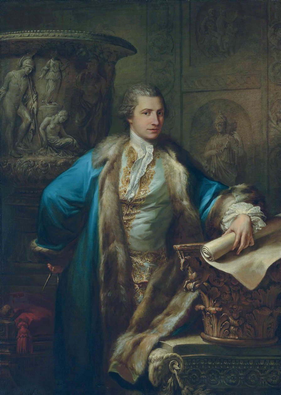 James Adam (1732-1794), autor: Antonio Zucchi autorstwa Antonio Zucchi