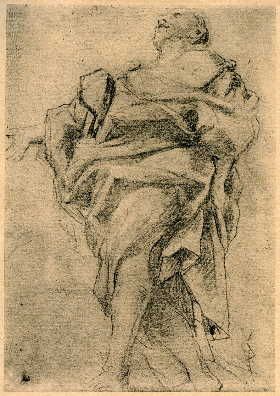 Studium postaci apostoła, 1913. autorstwa Antonio da Correggio
