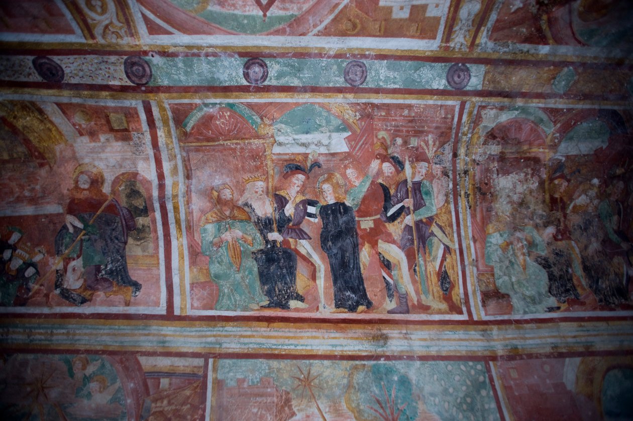 Sceny z życia Chrystusa (fresk) autorstwa Antonio da Padova