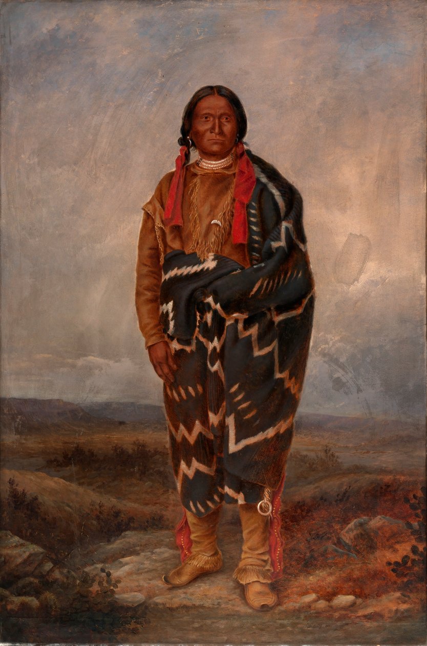 Indianin Apache autorstwa Antonion Zeno Shindler