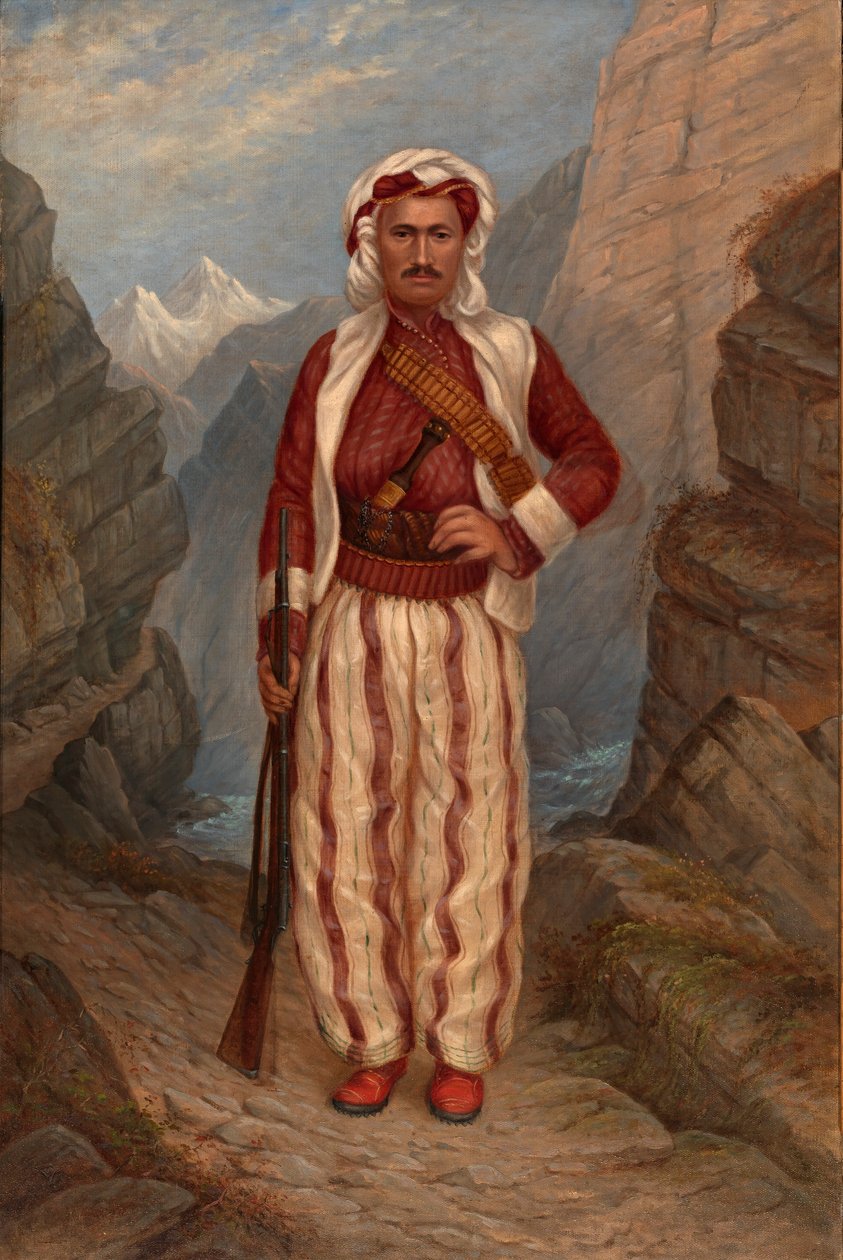 Kurd Man autorstwa Antonion Zeno Shindler