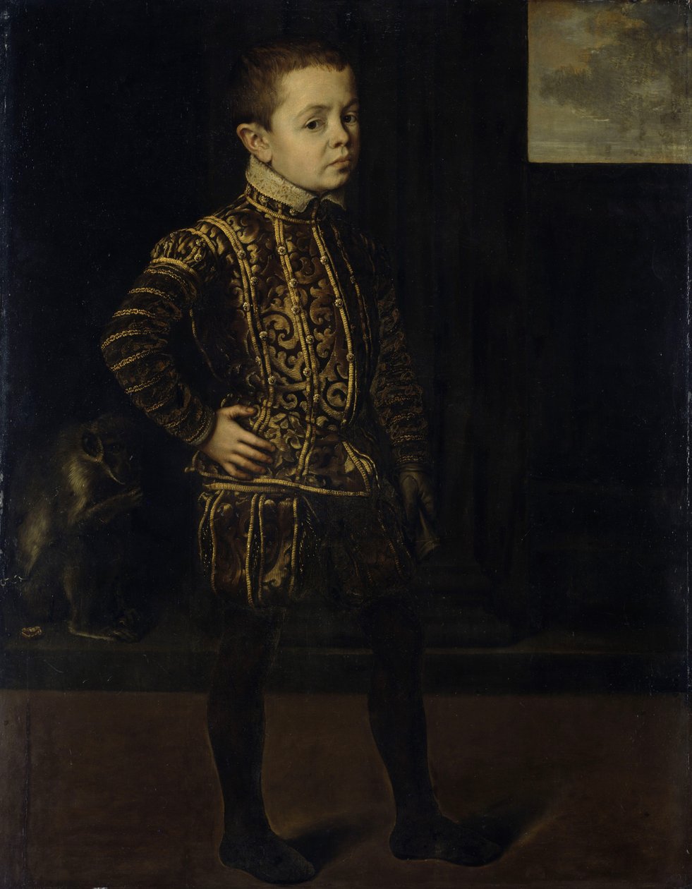 Niderlandzki: Portret chłopca Portret młodego księcia autorstwa Antonis Mor