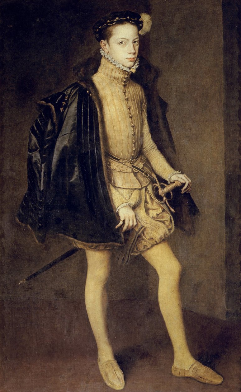 Portret Alessandro Farnese 15451592, książę Parmy, 1557 autorstwa Antonis Mor