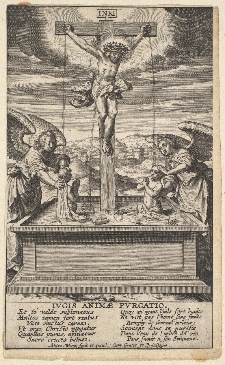 Fontanna Życia, przed 1604. autorstwa Antonius Wierix