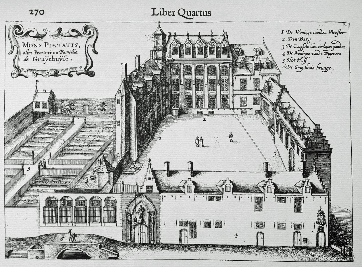 Brugia (Musée Gruuthuse), Belgia autorstwa Antoon Sanders