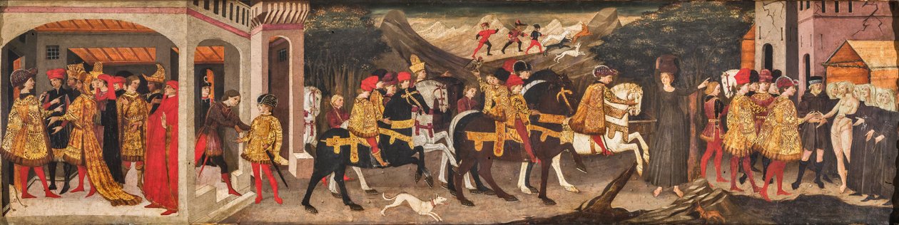 Historia Griseldy autorstwa Apollonio di Giovanni di Tommaso