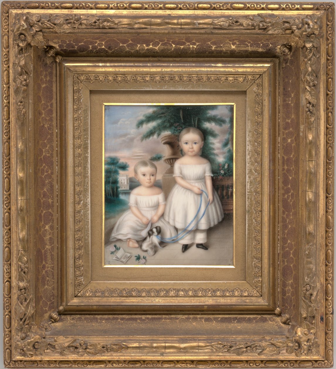 Watson Van Benthuysen II i Thomas Van Benthuysen, ok. 1837 r. (akwarela) autorstwa Aramenta Dianthe Vail