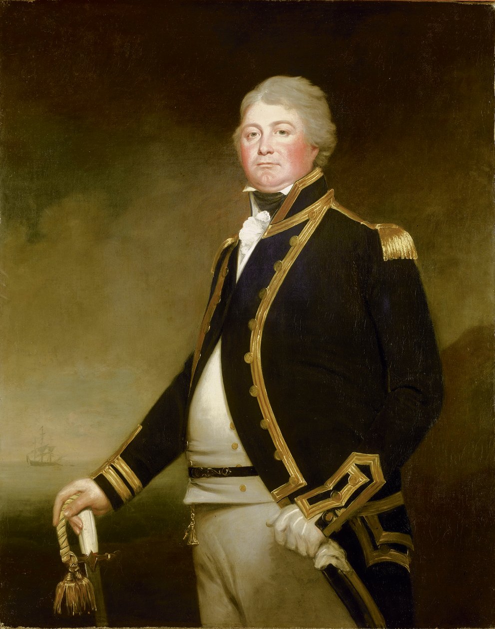Kapitan James Newman-Newman (1767-1811), ok. 1801 (olej na płótnie) autorstwa Archer James Oliver
