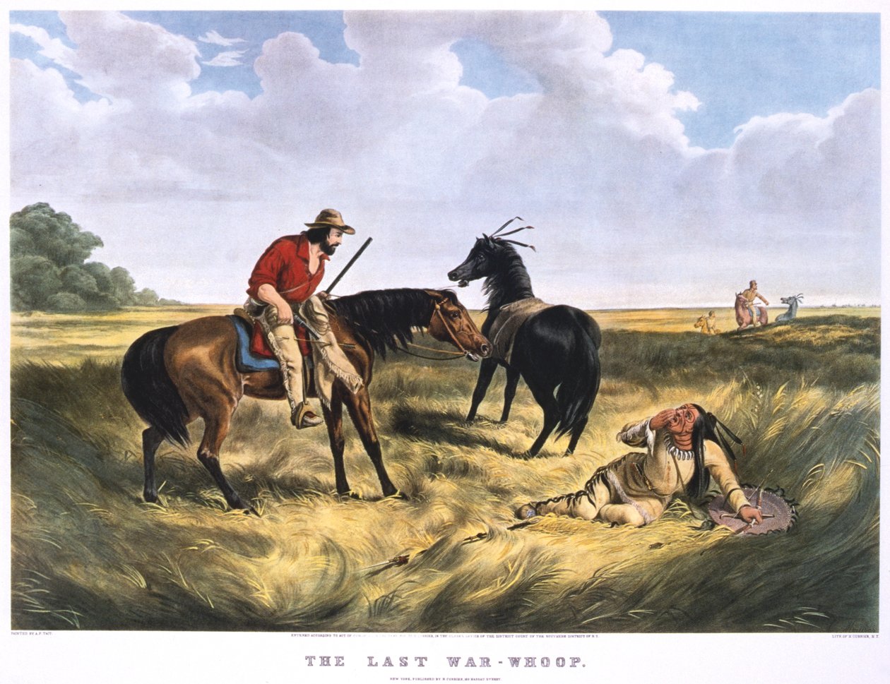 „Ostatnia wojna – krzyk”, 1834-1907 autorstwa Archibald Campbell Tait