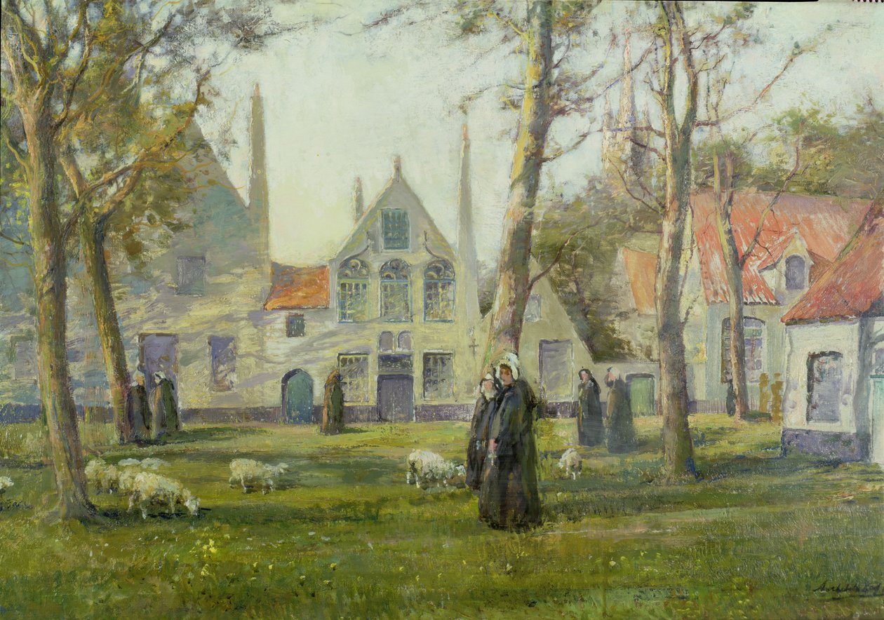 Beginaż, Brugia autorstwa Archibald Kay